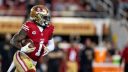 WR Deebo Samuel con los San Francisco 49ers en 2024. Foto: Getty Images.