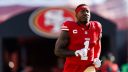 WR Deebo Samuel con los San Francisco 49ers en 2024. Foto: Getty Images.