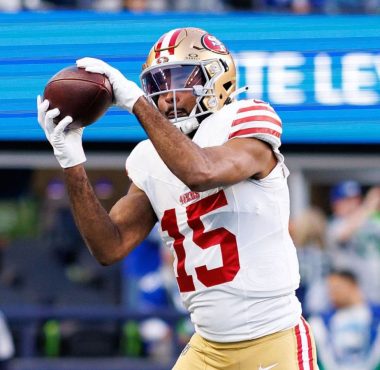 WR Jauan Jennings, San Francisco 49ers. Foto: Getty Images.