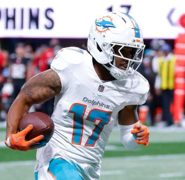 WR Jaylen Waddle, Miami Dolphins. Foto: Getty Images