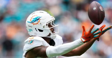 WR Jaylen Waddle, Miami Dolphins. Foto: Getty Images