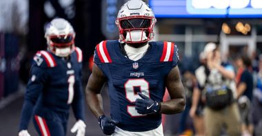 WR Kayshon Boutte, New England Patriots. Foto: Getty Images.
