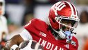 WR Omar Cooper Jr., Universidad de Indiana. Foto: Getty Images.