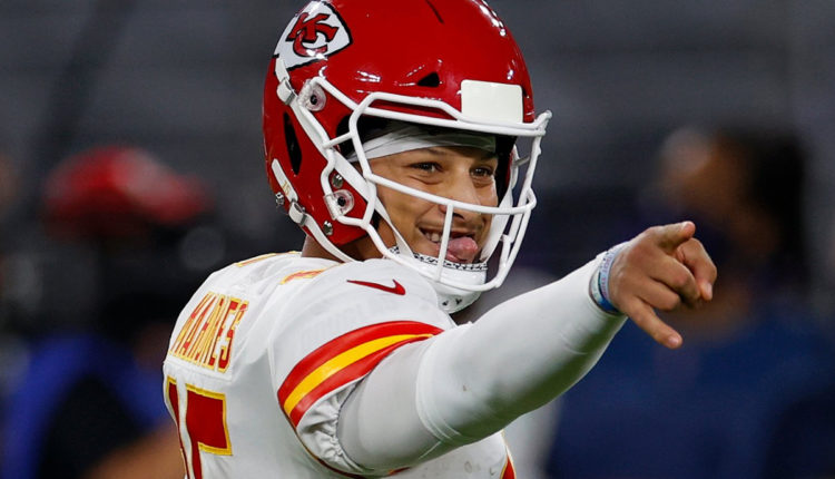 Patrick Mahomes, quarterback de los Kansas City Chiefs.