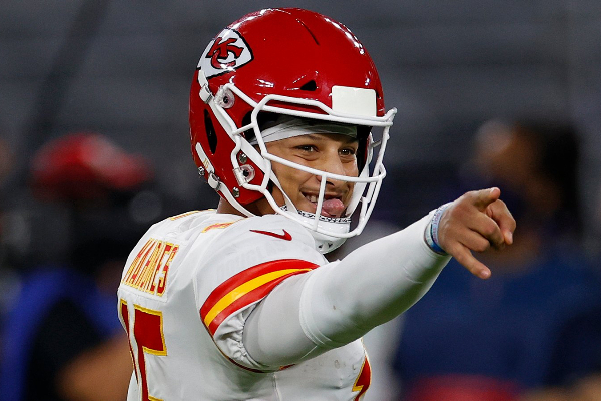 Patrick Mahomes, quarterback de los Kansas City Chiefs.