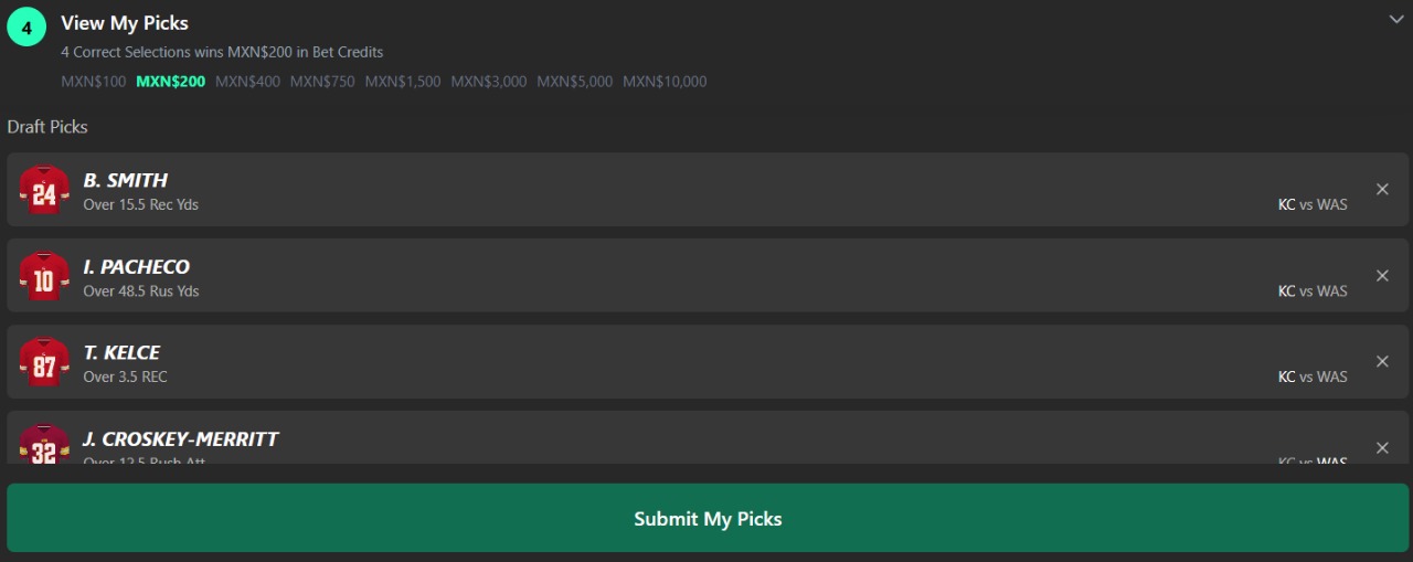 Over/Under - Bet 365 x Primero y Diez