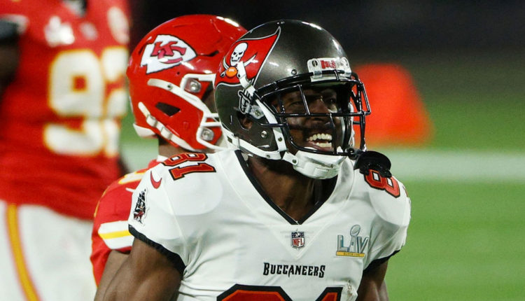 WR Antonio Brown, Tampa Bay Buccaneers