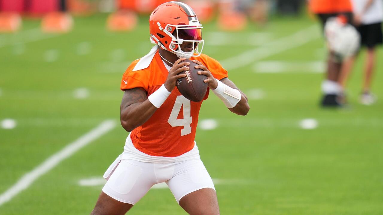 QB Shedeur Sanders. Cleveland Browns