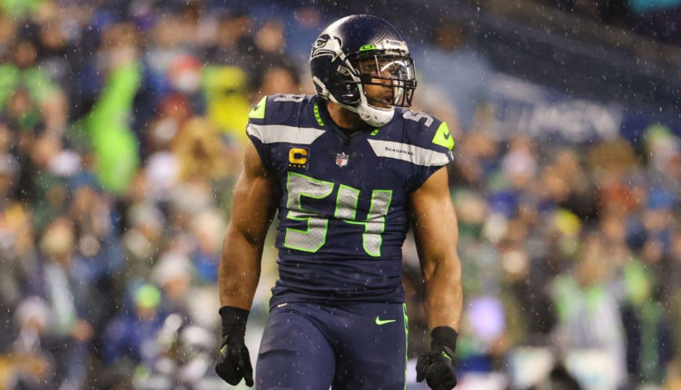 LB Bobby Wagner con los Seattle Seahawks