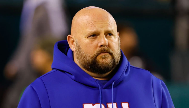 Brian Daboll, HC de los New York Giants.