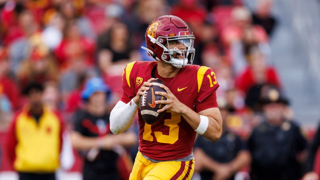 QB Calleb Williams con USC, prospecto para el Draft NFL 2024