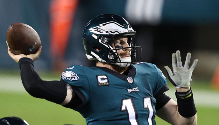 Carson Wentz Eagles Week 12