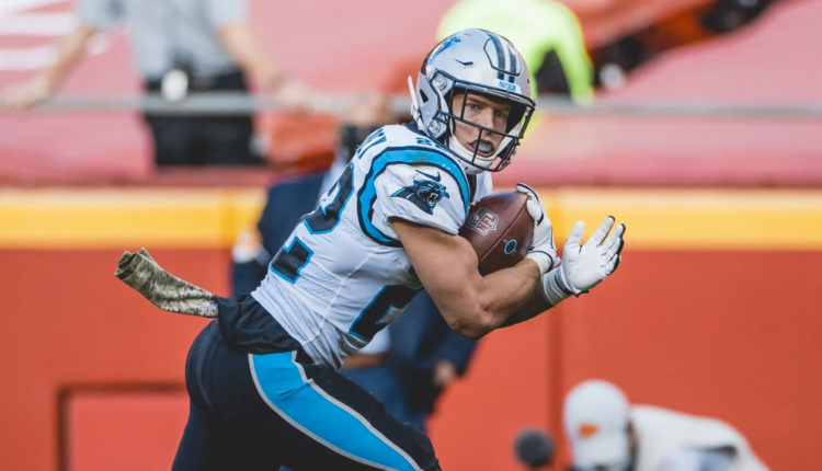 RB Christian McCaffrey, Carolina Panthers. Panthers