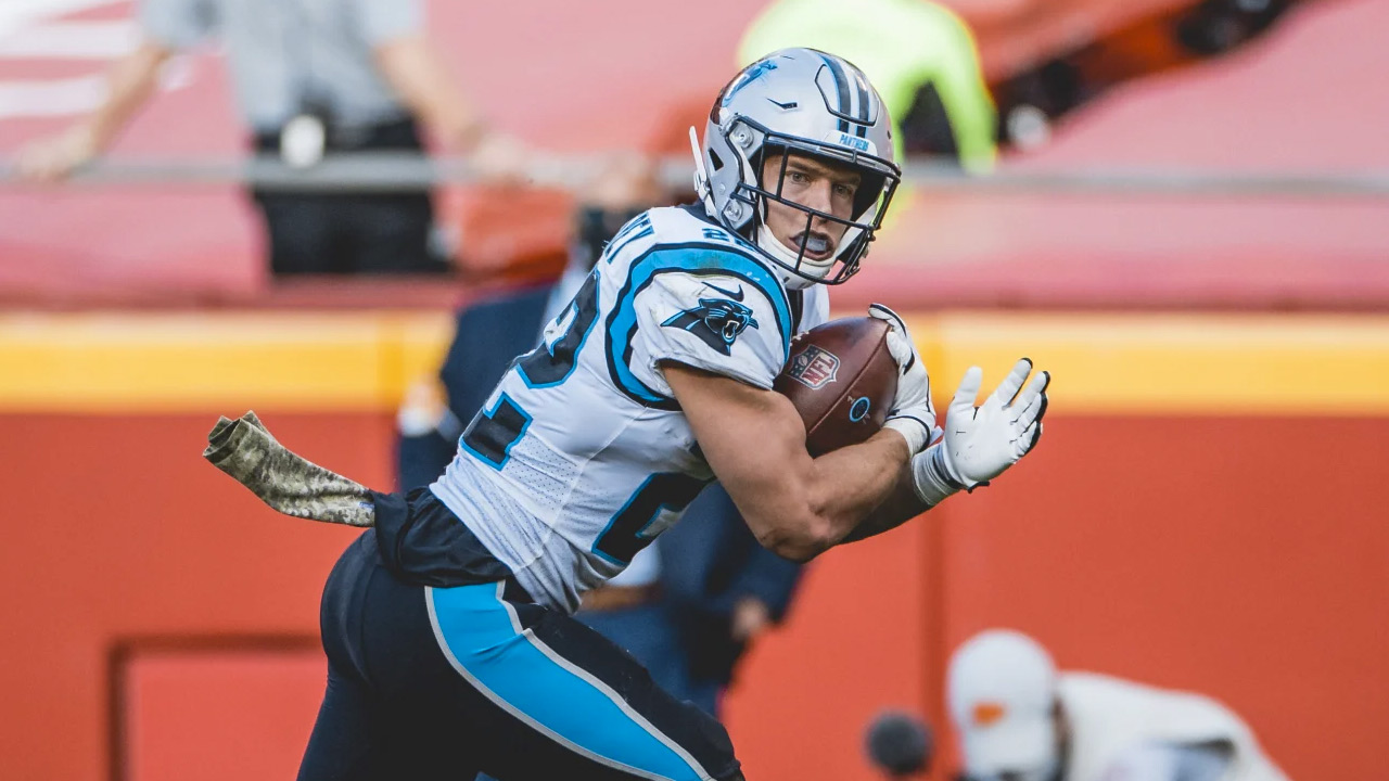 RB Christian McCaffrey, Carolina Panthers. Panthers