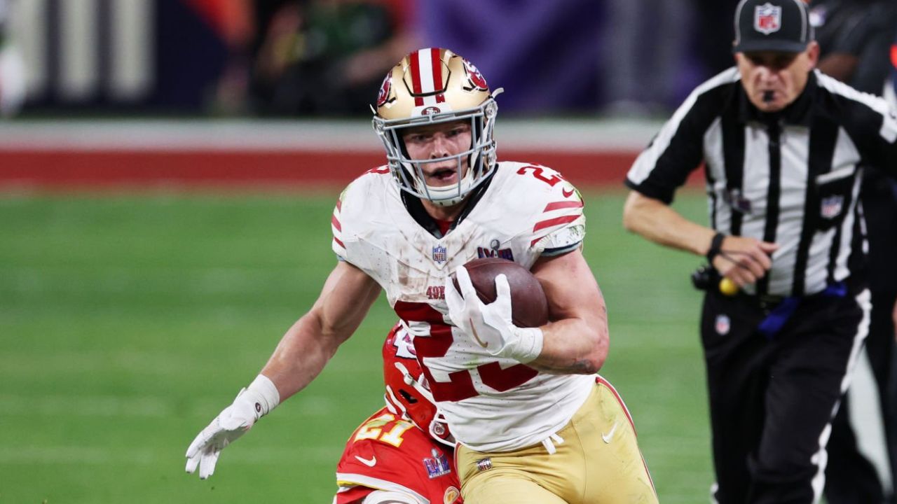 RB Christian McCaffrey, San Francisco 49ers