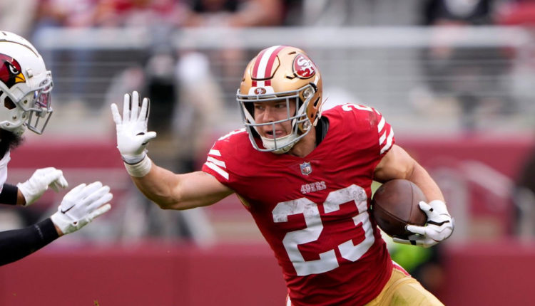 RB Christian McCaffrey, San Francisco 49ers