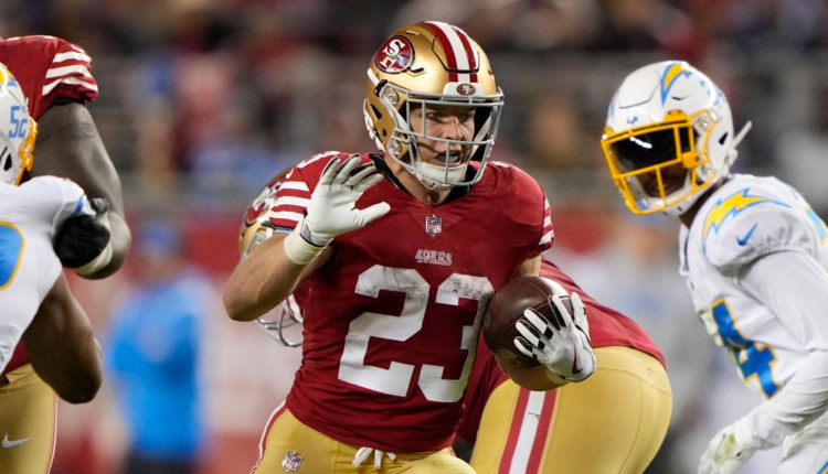 RB Christian McCaffrey, San Francisco 49ers