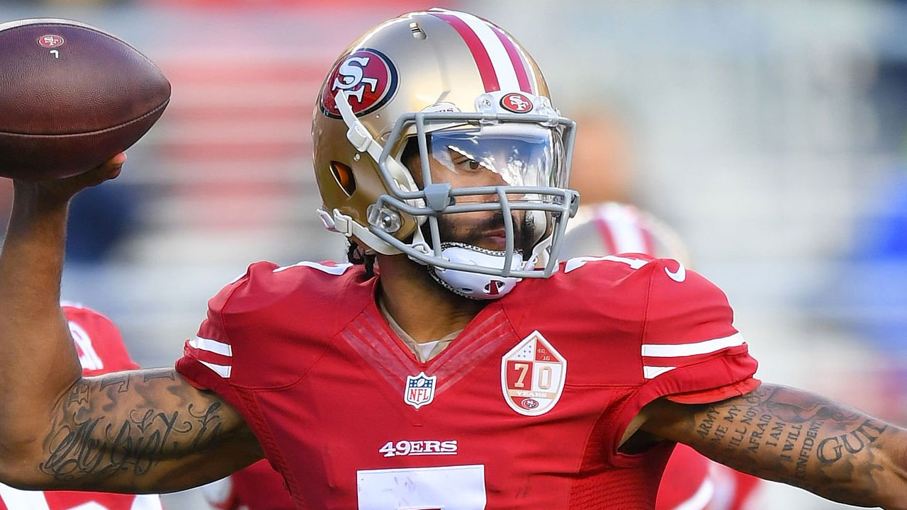 QB Colin Kaepernick, San Francisco 49ers