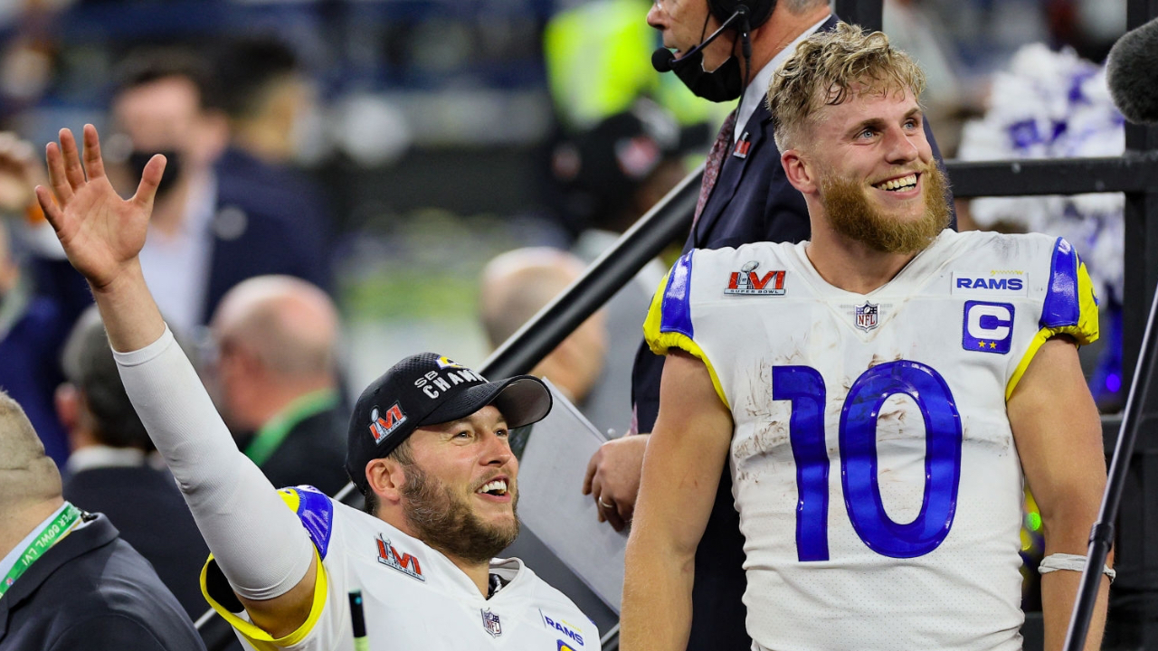 Matthew Stafford y Cooper Kupp Rams