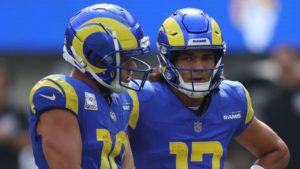 WR Cooper Kupp y WR Puka Nacua, Los Angeles Rams