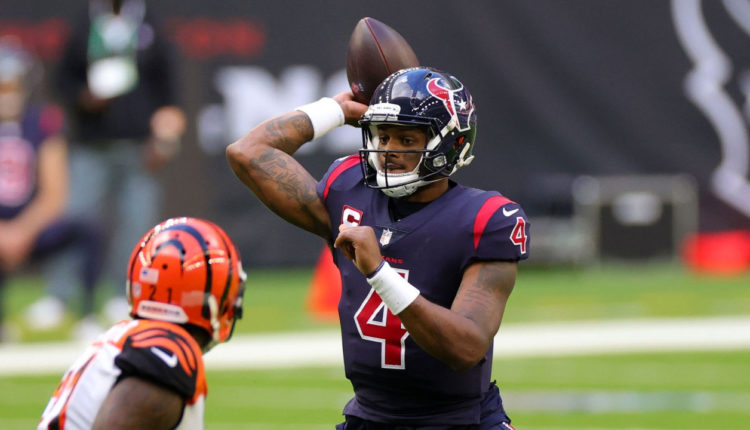 QB Deshaun Watson con los Houston Texans