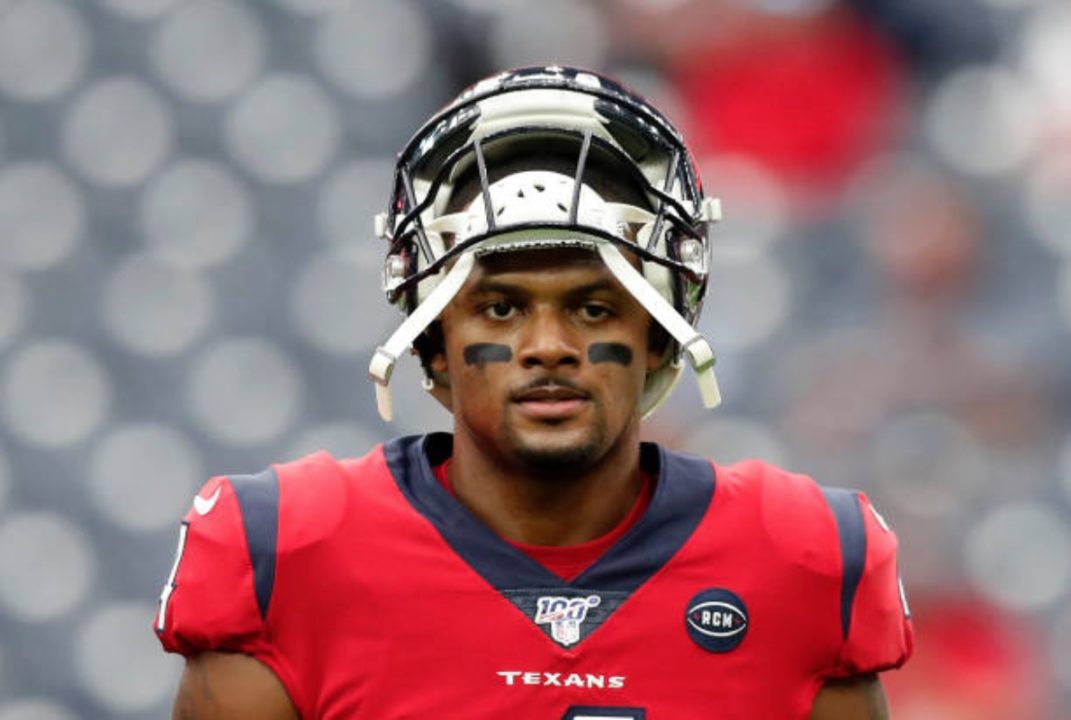 QB Deshaun Watson en su etapa con los Houston Texans