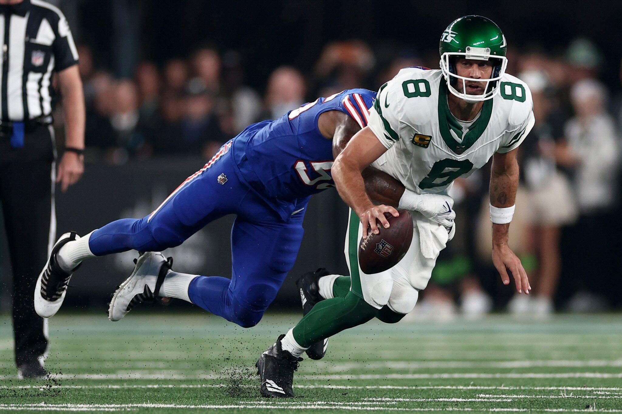 QB Aaron Rodgers, New York Jets