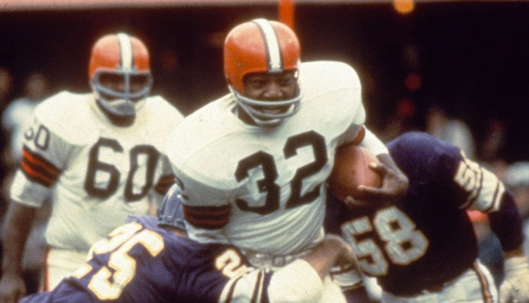 RB Jim Brown, Cleveland Browns