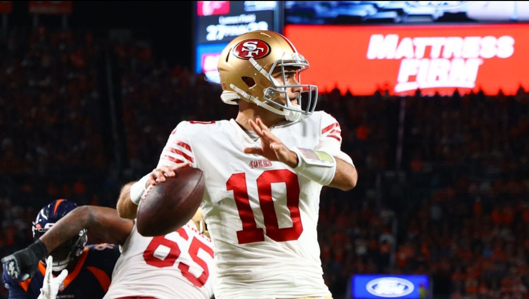 Jimmy Garoppolo, QB de los San Francisco 49ers