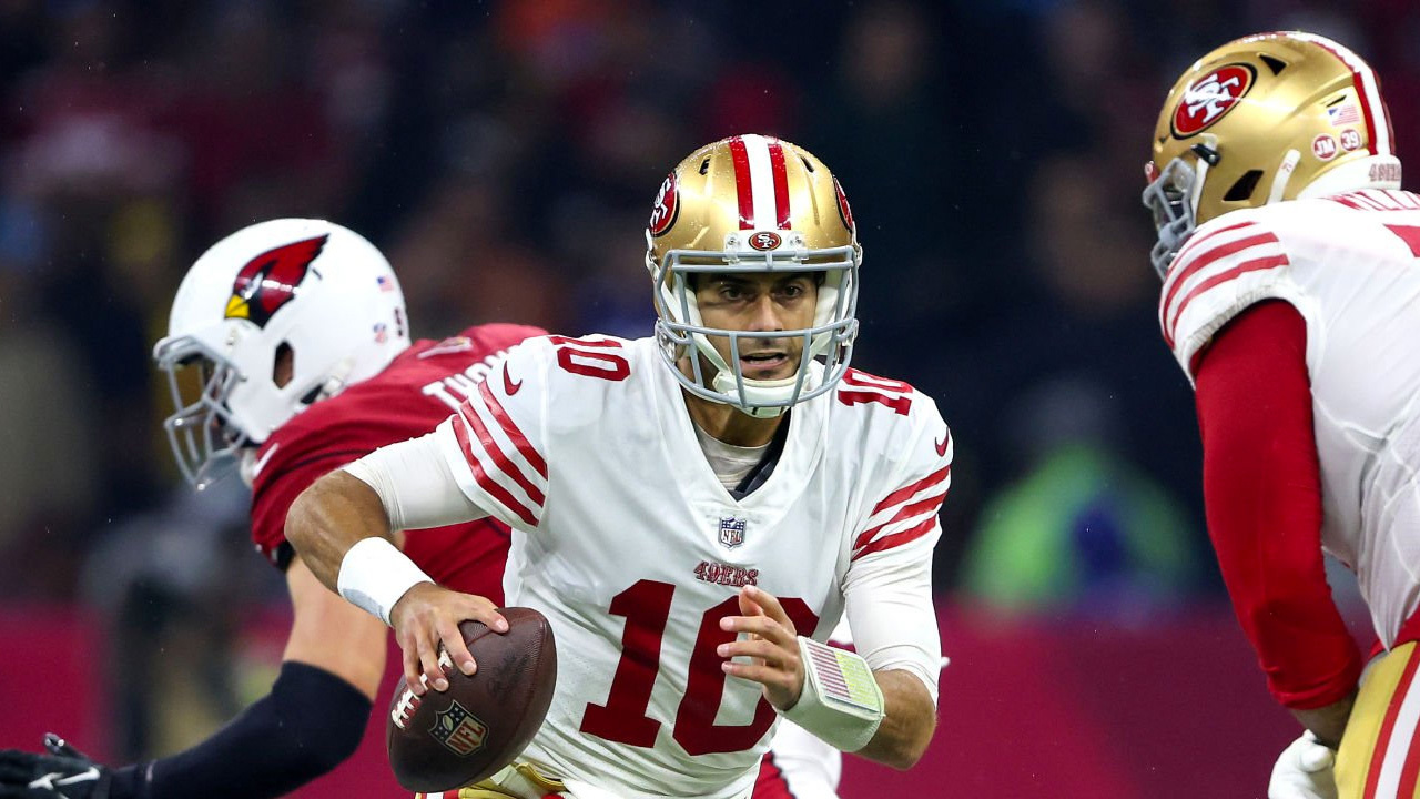 Jimmy Garoppolo, QB de los San Francisco 49ers