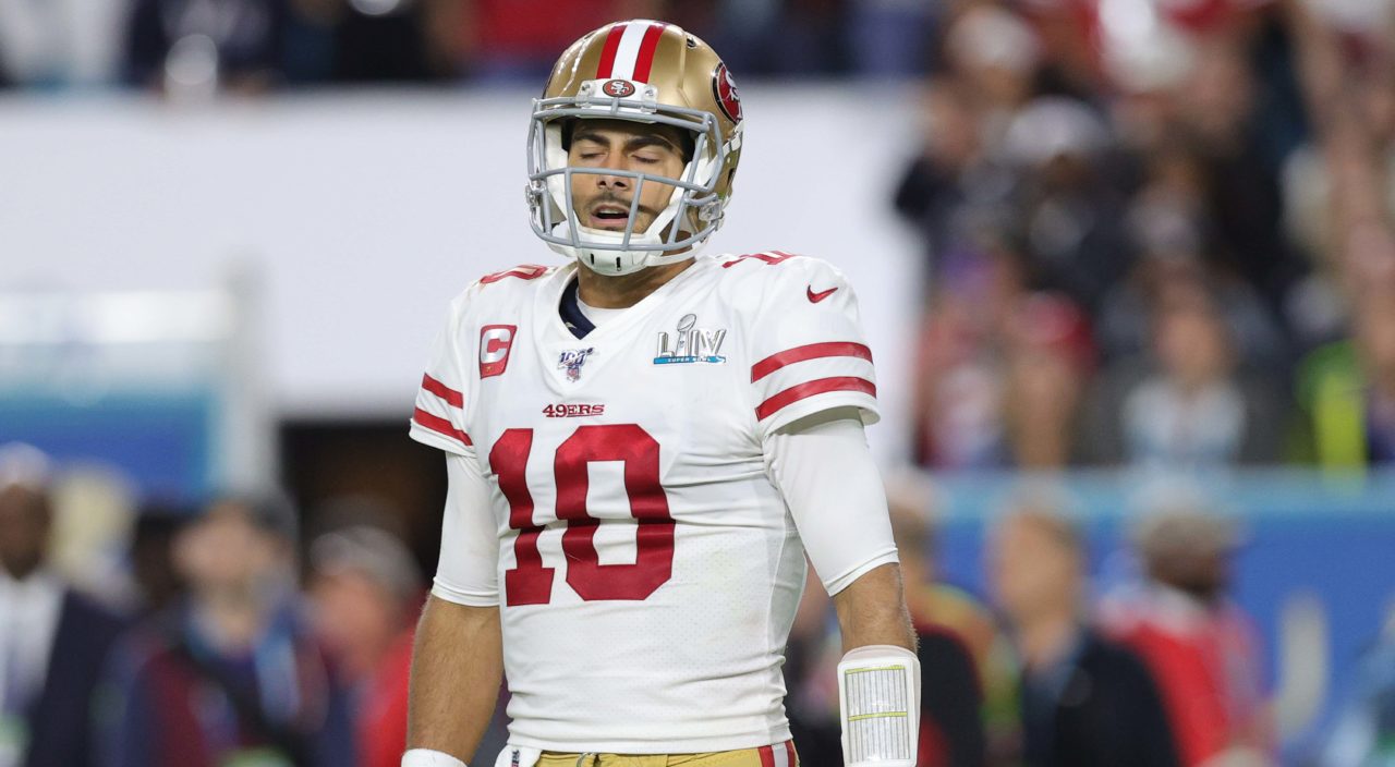 QB Jimmy Garoppolo, San Francisco 49ers.