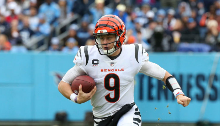 QB Joe Burrow, Cincinnati Bengals