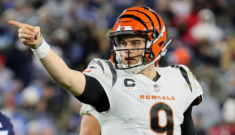 QB Joe Burrow, Cincinnati Bengals,