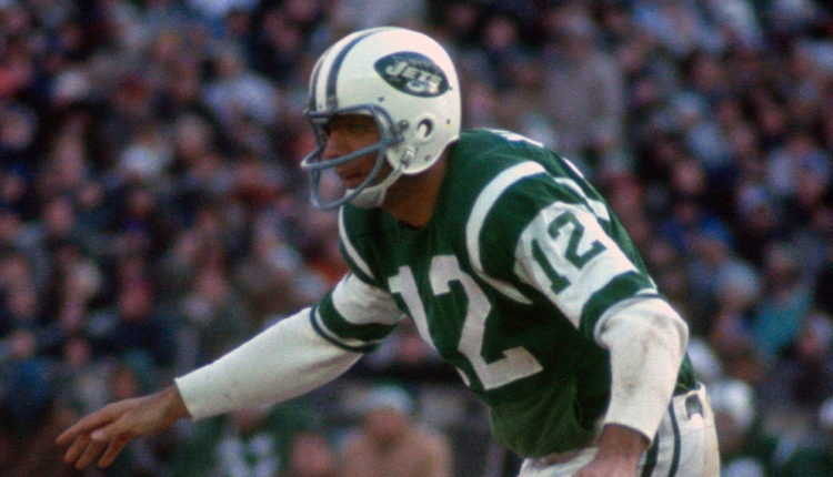 QB Joe Namath, New York Jets