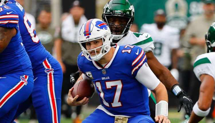 Josh Allen, QB de los Buffalo Bills.