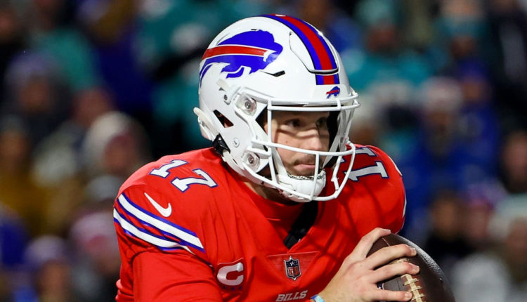 Josh Allen, QB de los Buffalo Bills.