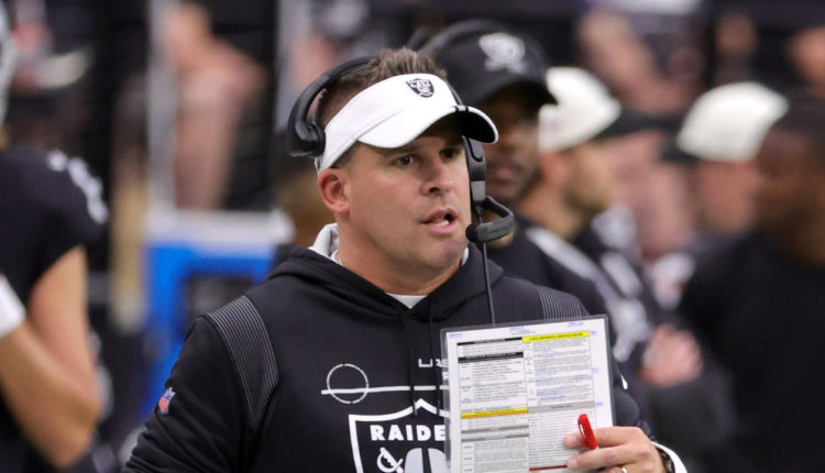 HC Josh McDaniels, Las Vegas Raiders