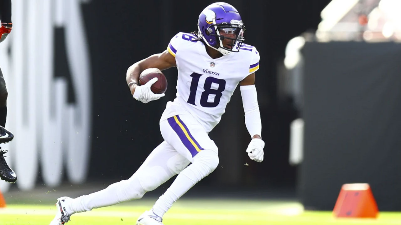 WR Justin Jefferson, Minnesota Vikings.