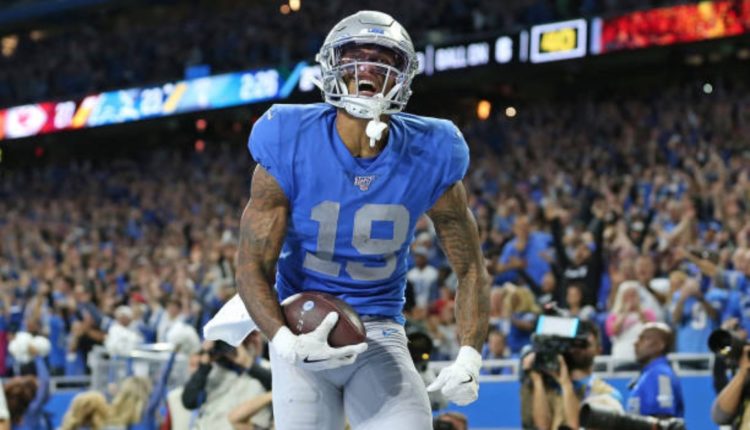 WR Kenny Golladay de los Lions