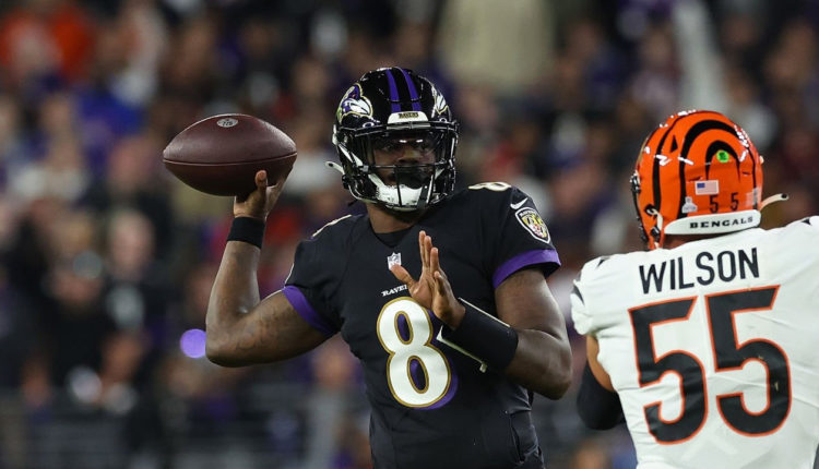 QB Lamar Jackson, Baltimore Ravens.