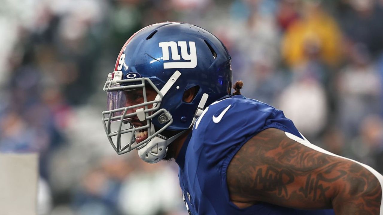 DE Leonard Williams con los New York Giants