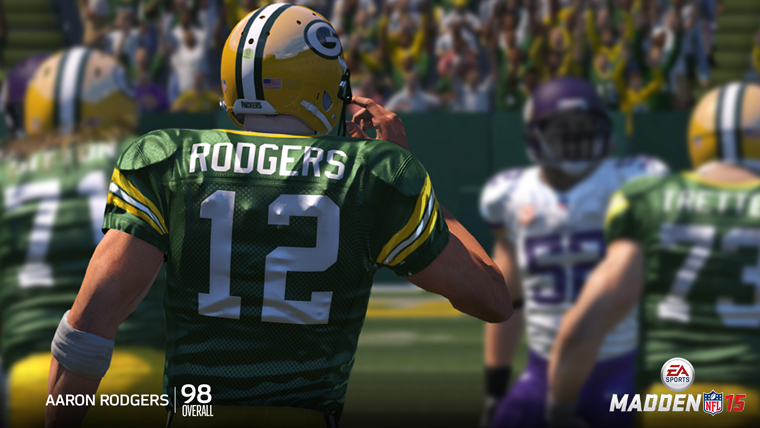 Madden 15 Aaron Rodgers