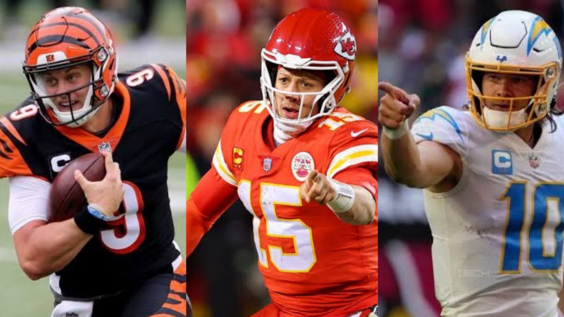 Herbert lesionado y Burrow se arriesgará en pretemporada: ¿camino libre para Mahomes?