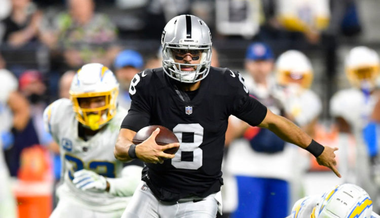 Marcus Mariota currently Raiders' No. 3 quarterback - Silver And Black Pride