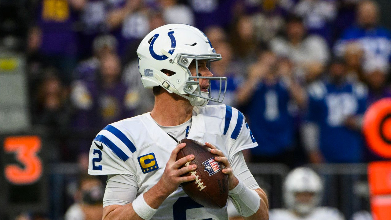 QB Matt Ryan con los Indianapolis Colts