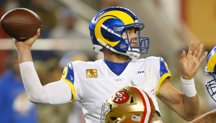 QB Matt Stafford de los Rams.