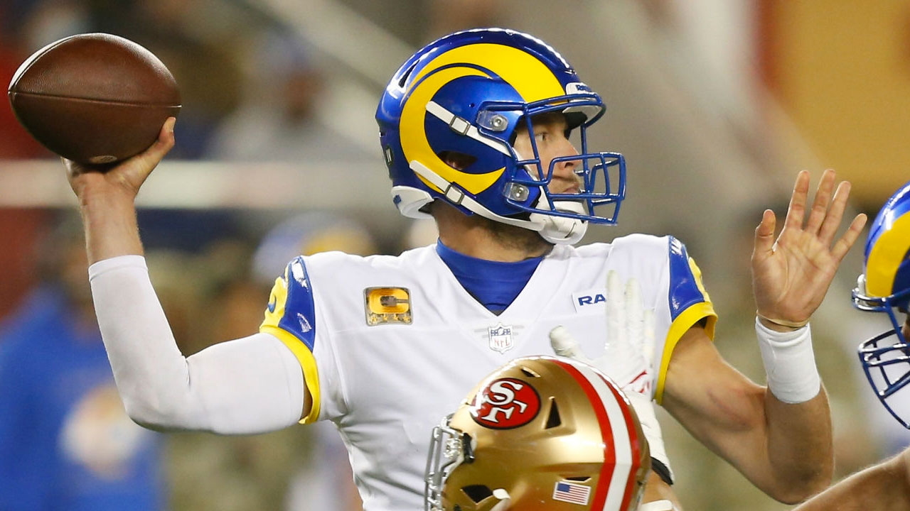 QB Matt Stafford de los Rams.