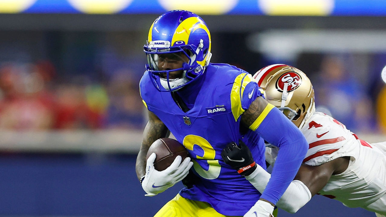 WR Odell Beckham Jr. con Los Angeles Rams