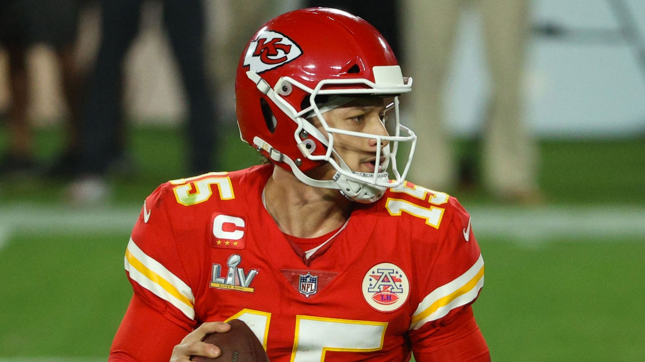 QB Patrick Mahomes de los Chiefs.