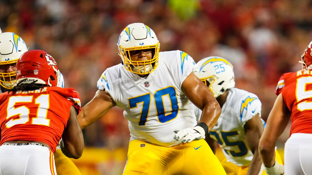 OT Rashawn Slater, Los Angeles Chargers